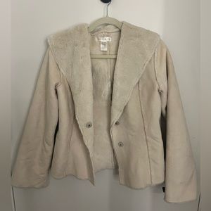 Beautiful suede fur coat